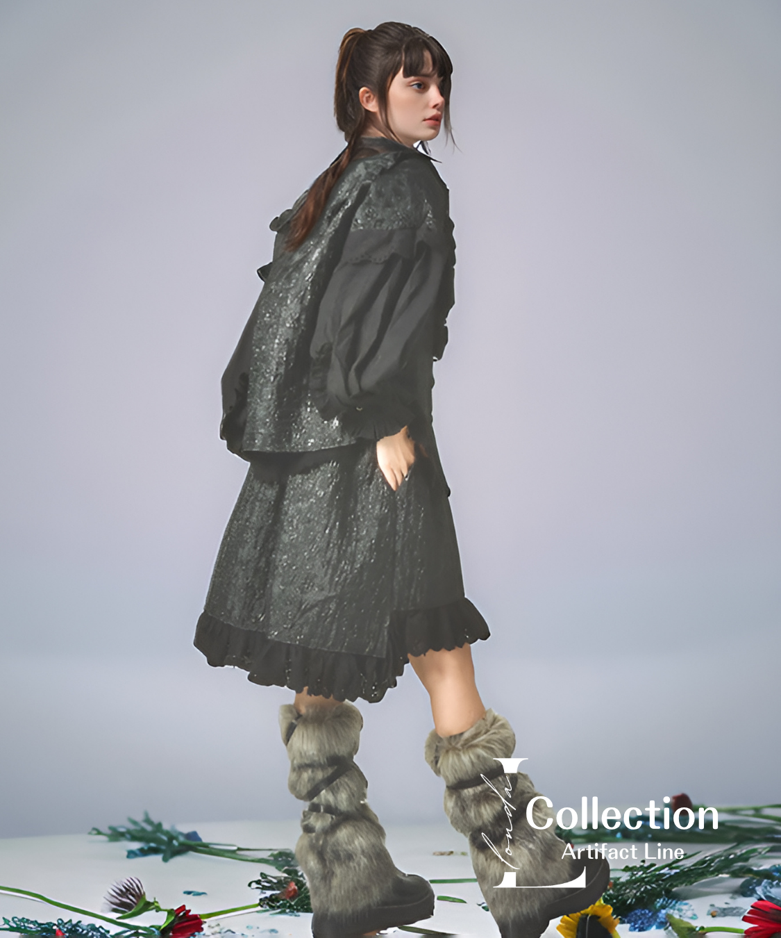 Lace Layered Black Series