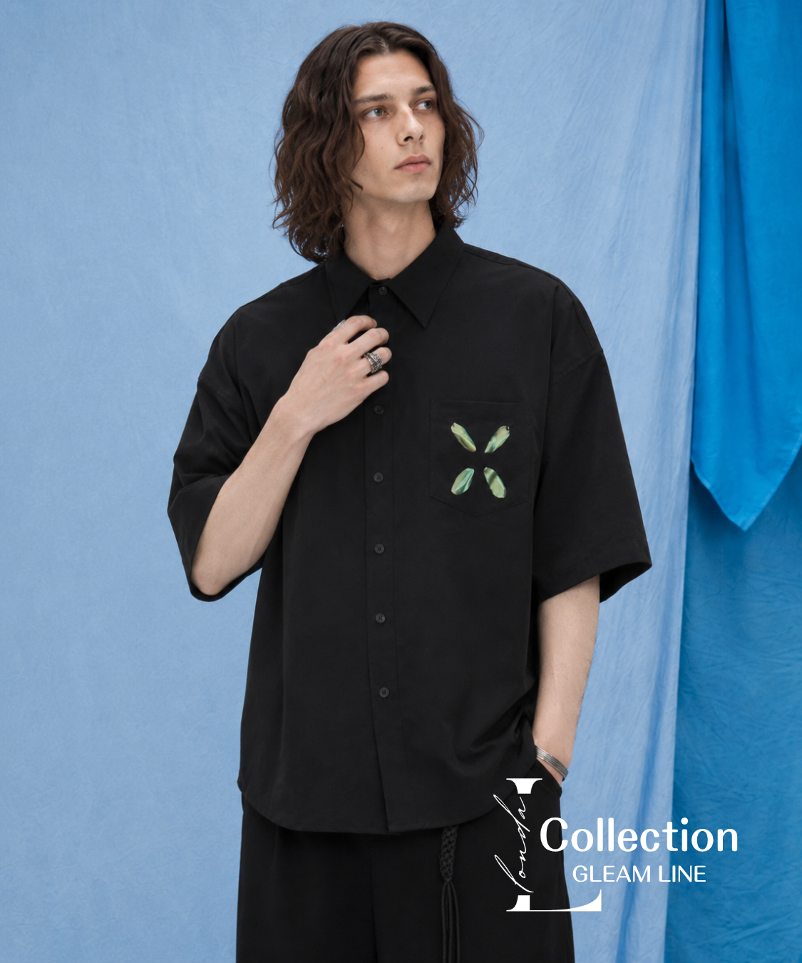 Oval Hollow Design Shirt