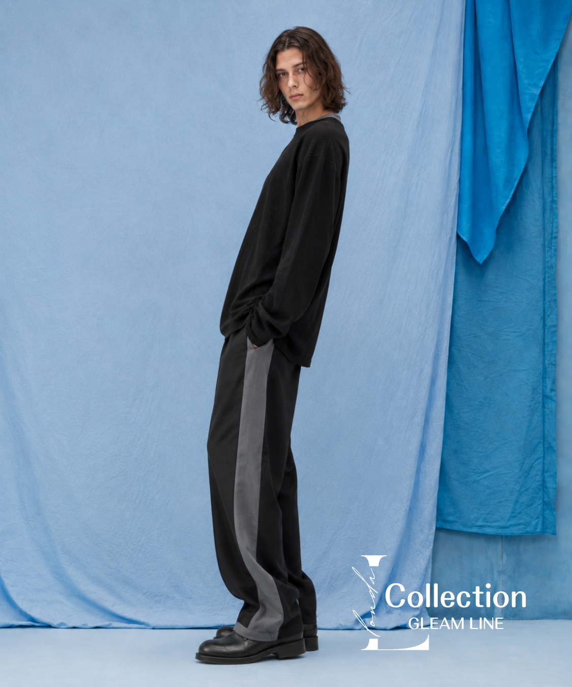 Side Contrast Pants