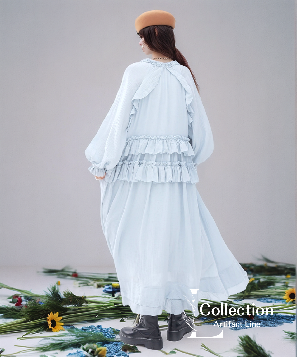 Ruffle Layer Dress