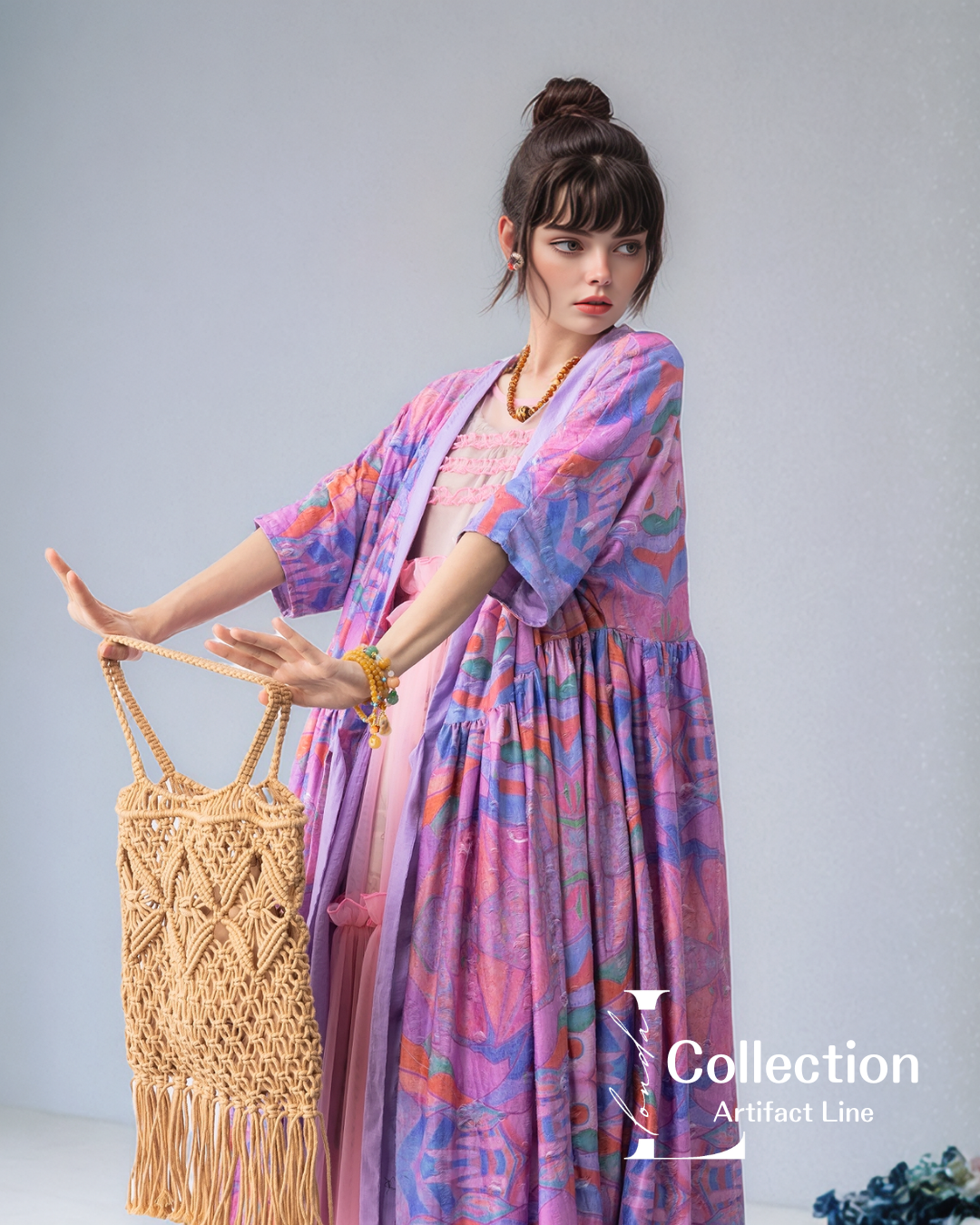 Reversible Flowing Robe