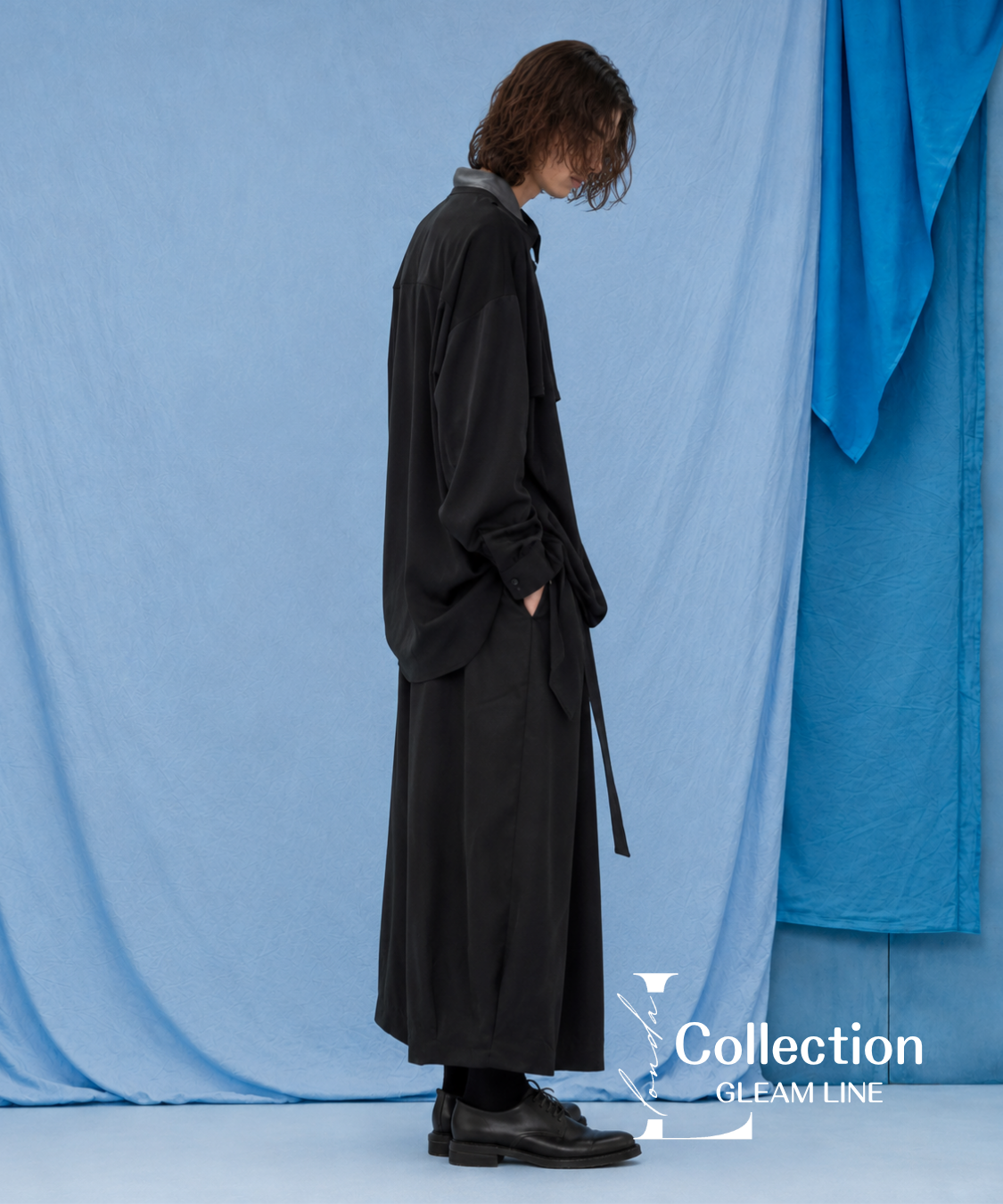 Gathered Wide Cropped Pants