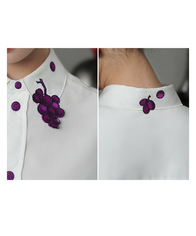 Grape Collar Blouse