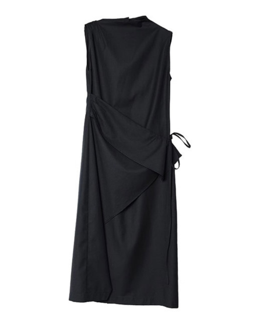Half High Collar Dress