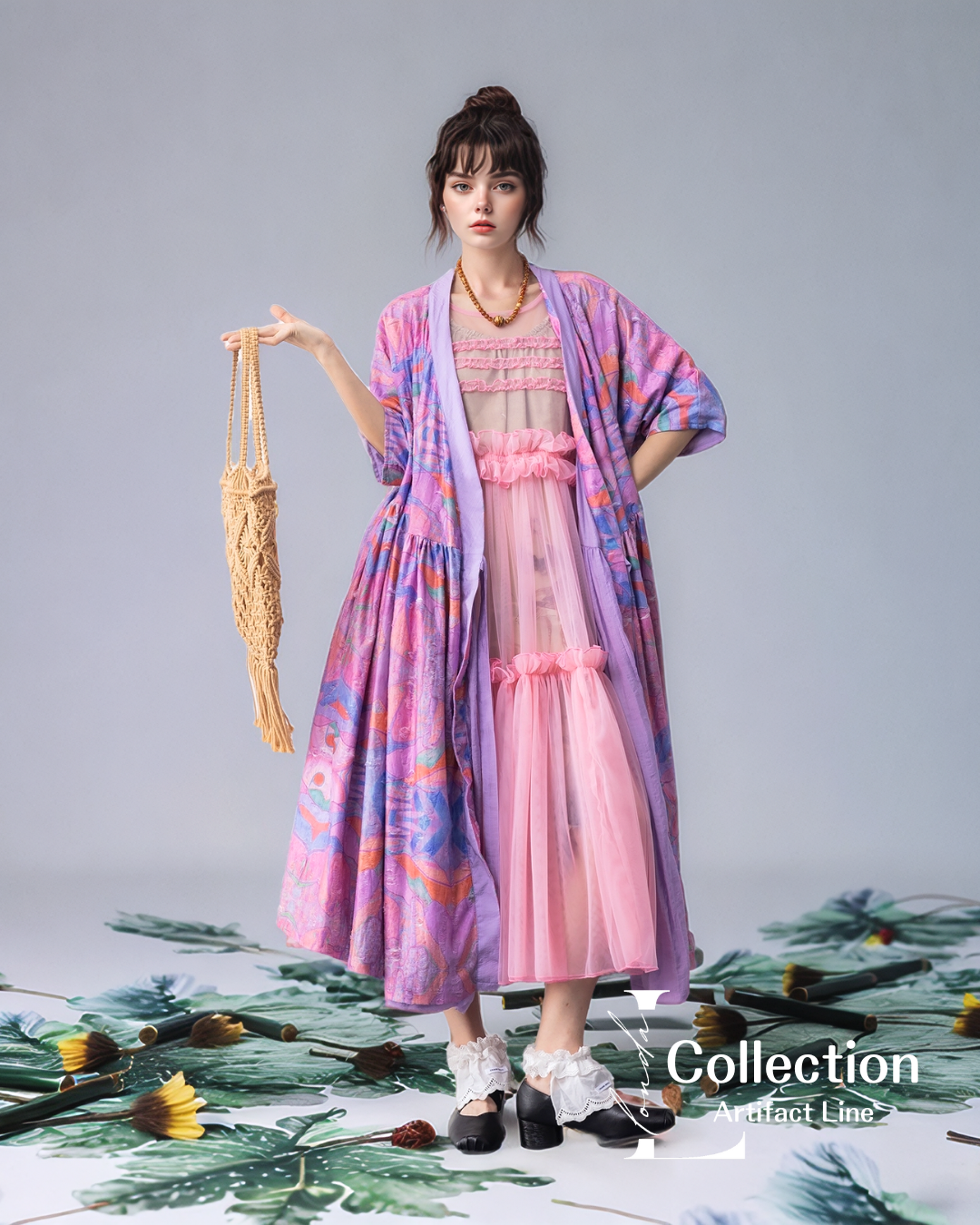 Reversible Flowing Robe