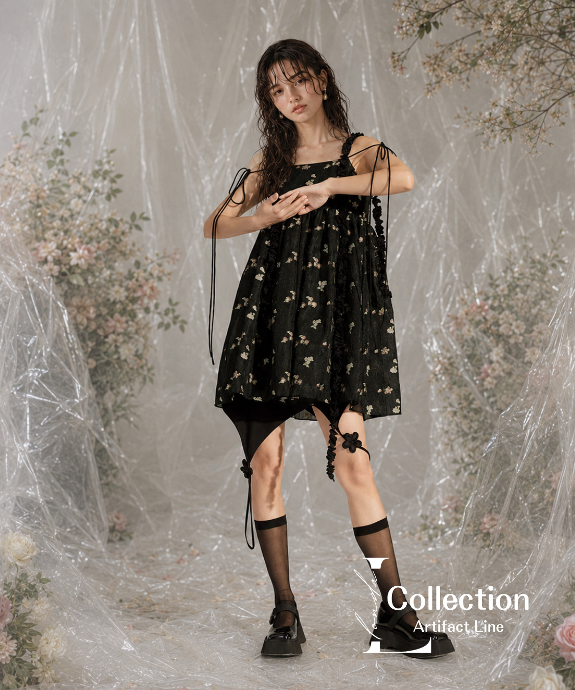 Petal Ribbon Dress