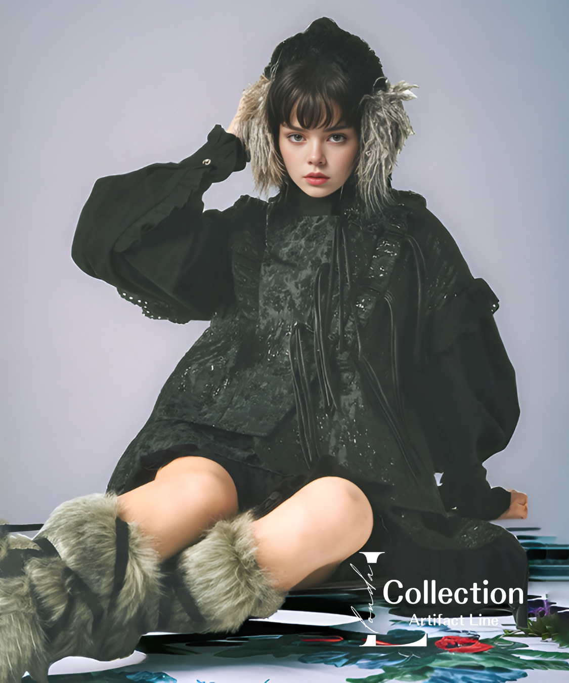 Lace Layered Black Series