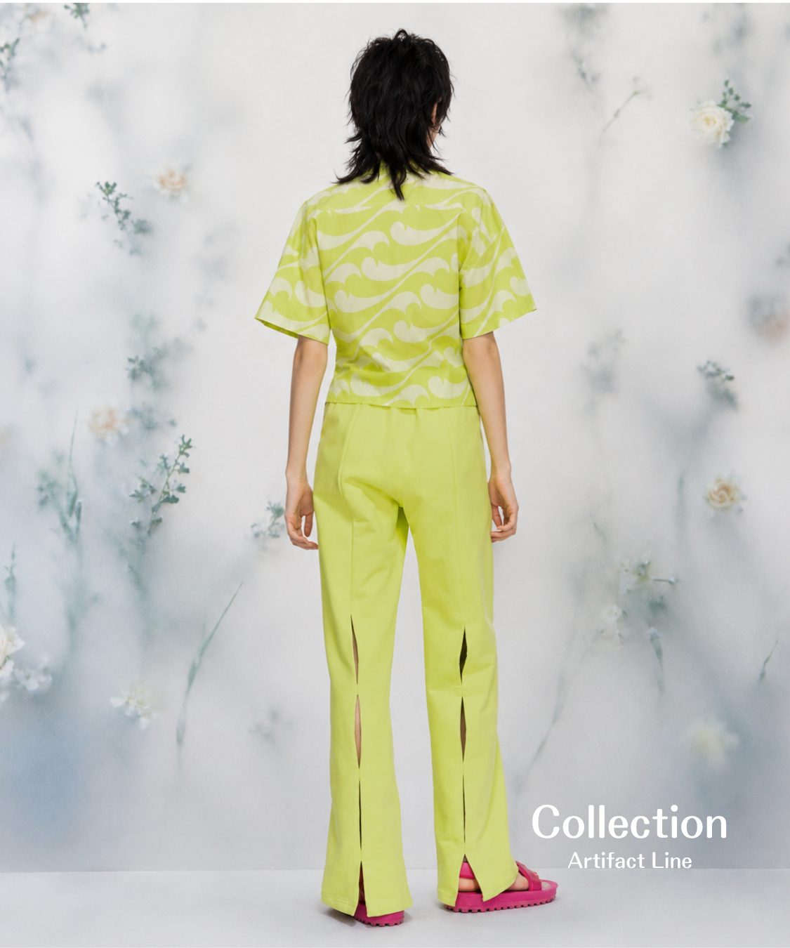 Wave Pattern Short Sleeve Shirt
