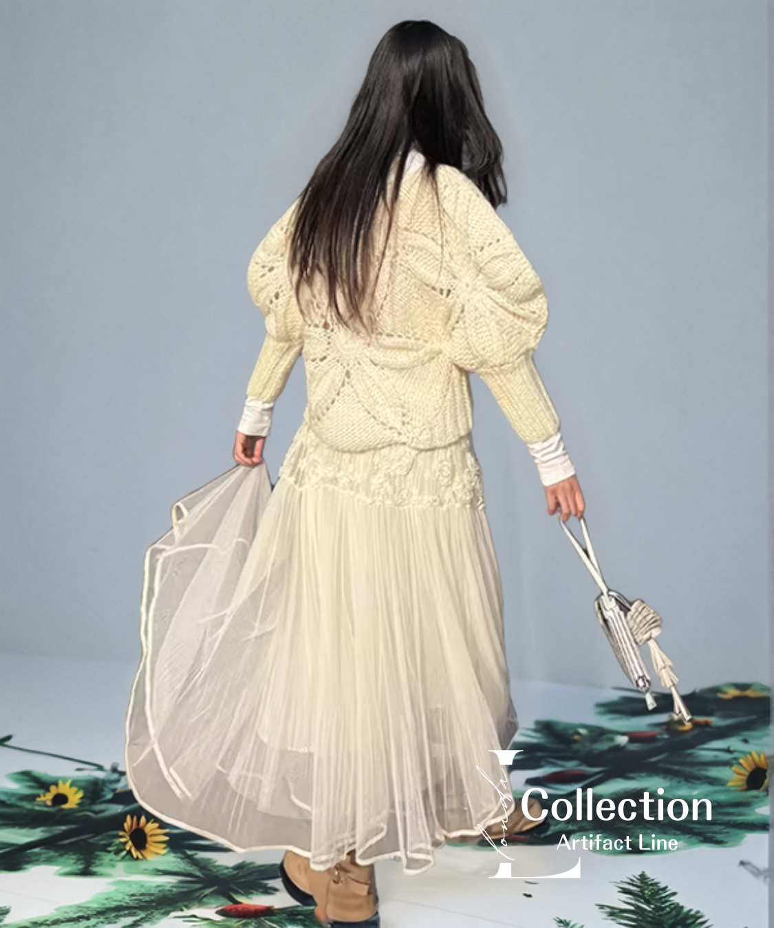 Floral Cable ＆ Tulle Series