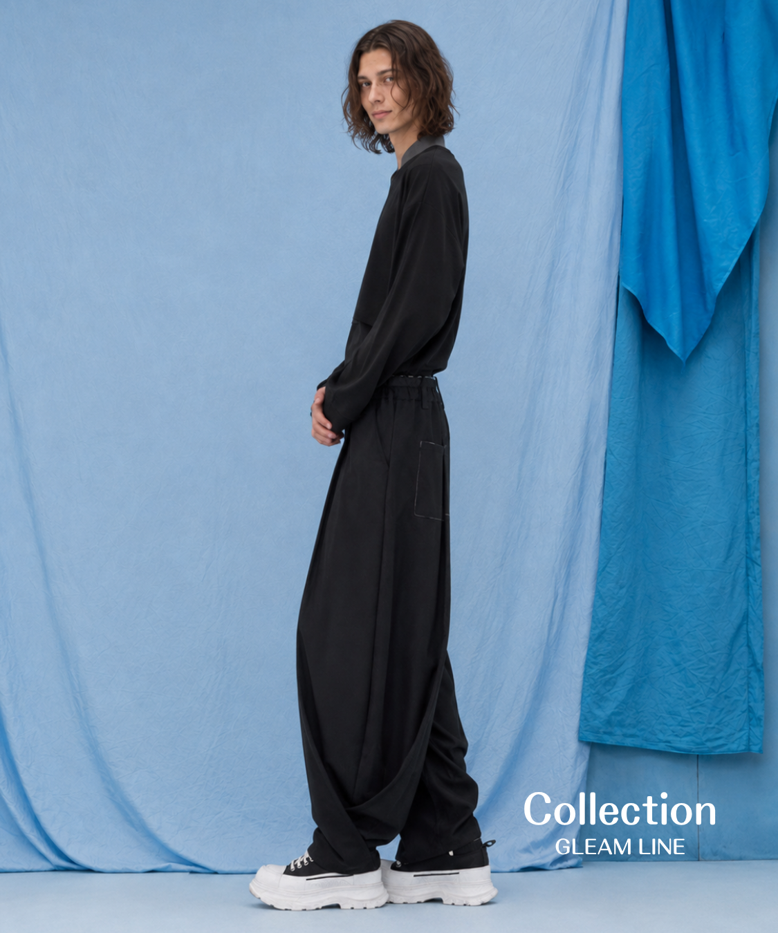 Tuck Wide Pants