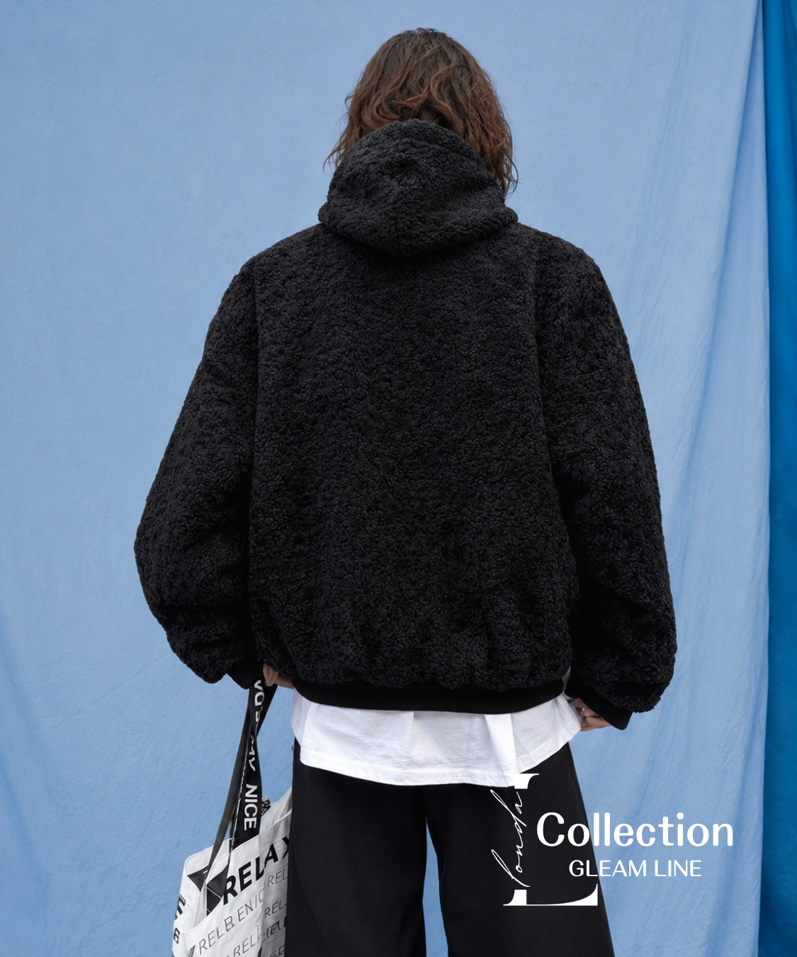 Volume Boa Zip Hoodie Coat