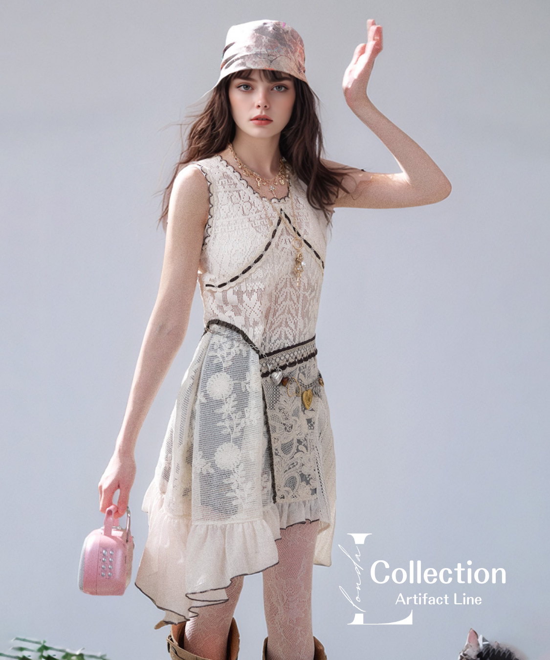 Lace Patch Muse Dress