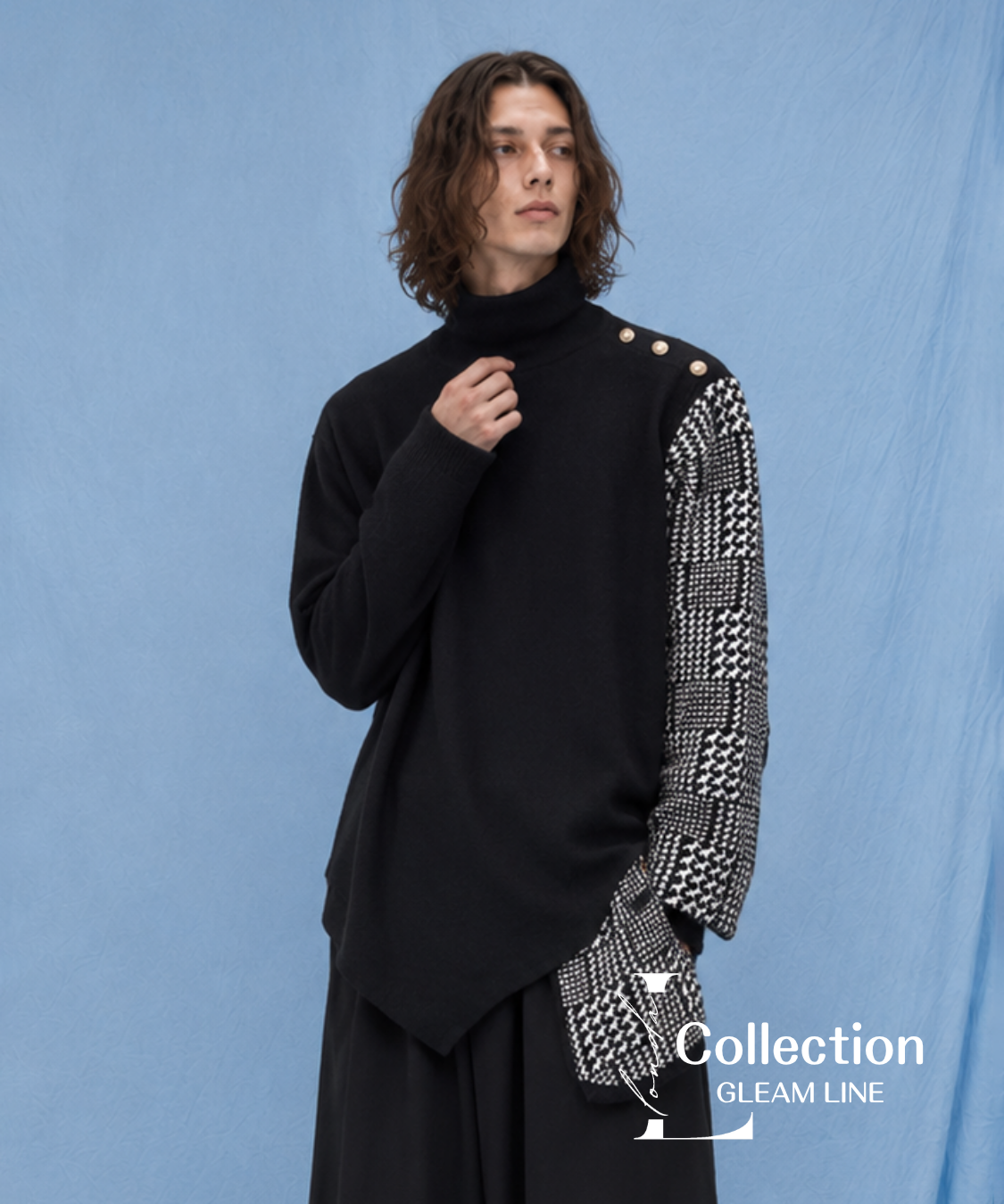 Turtleneck Knit Pullover