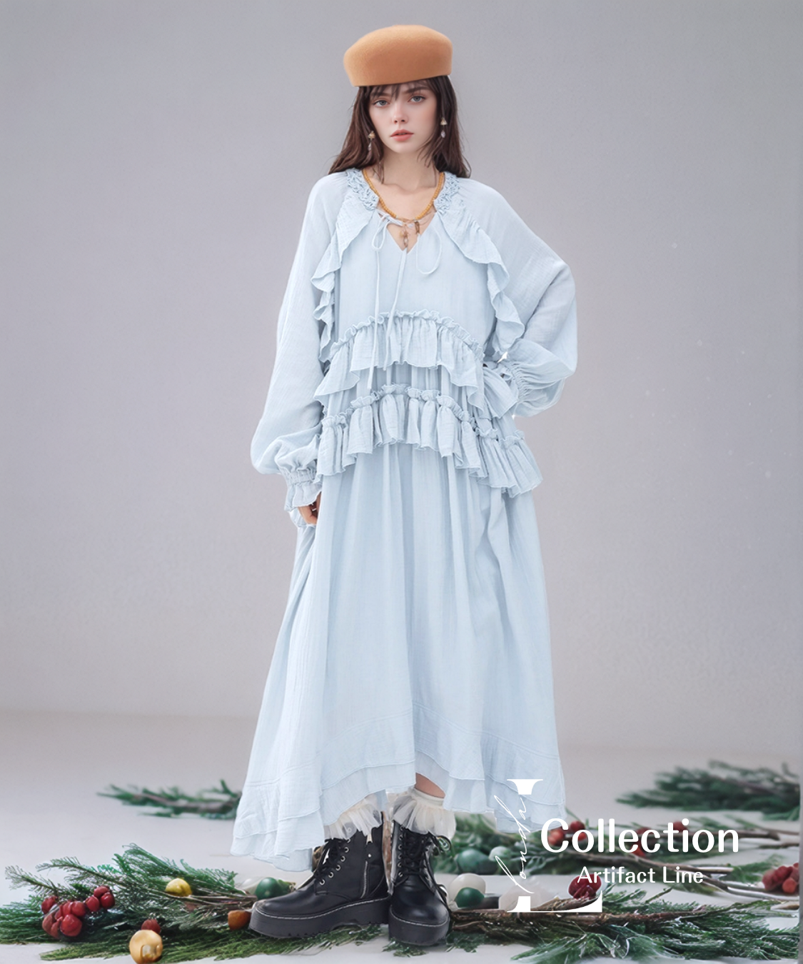 Ruffle Layer Dress