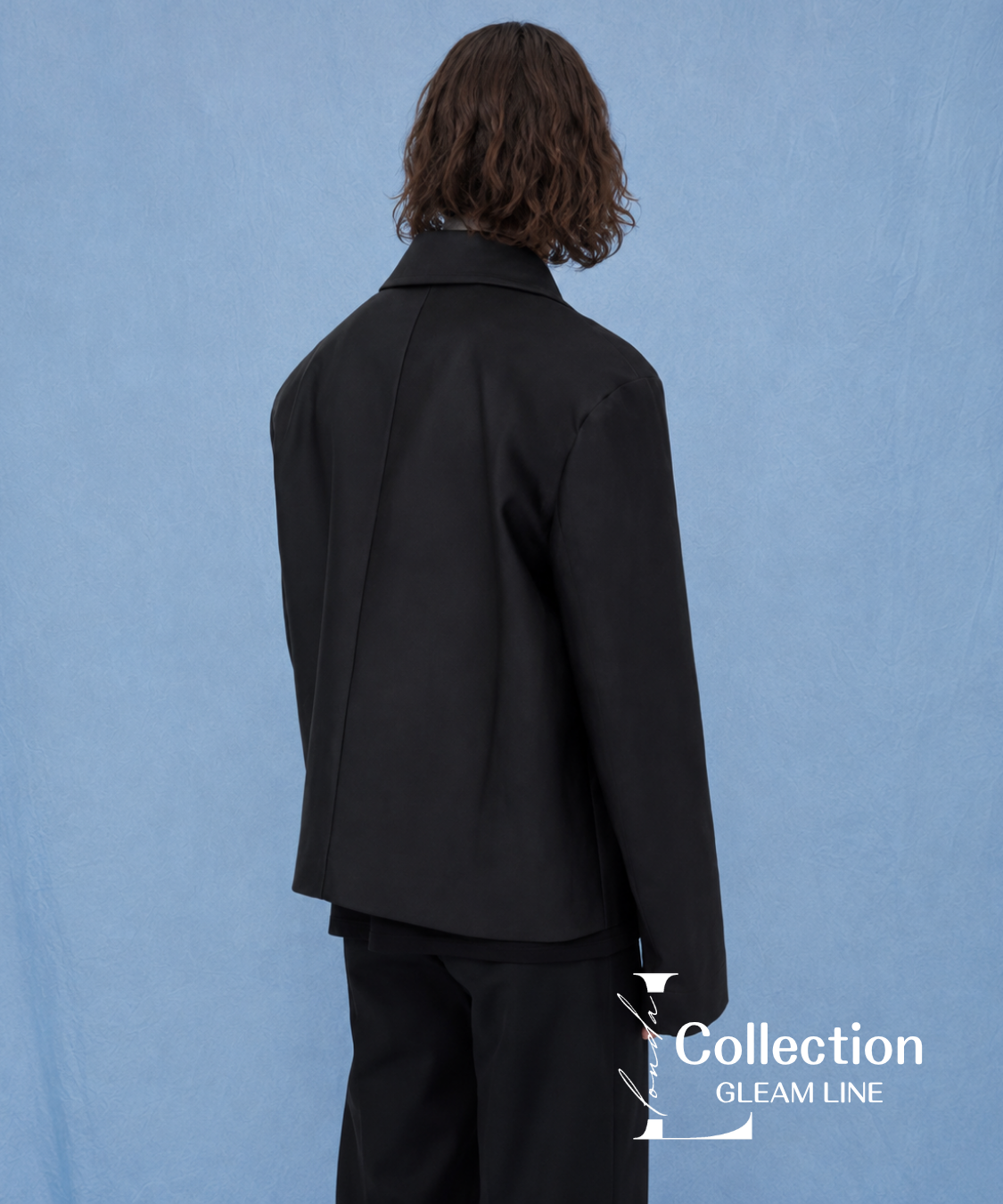 Buttonless Faux Leather Jacket