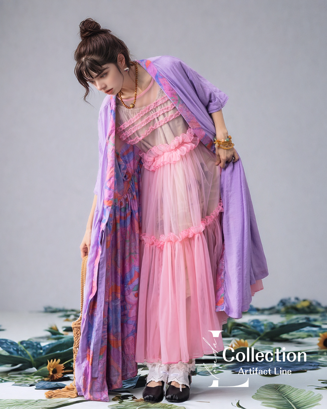 Reversible Flowing Robe