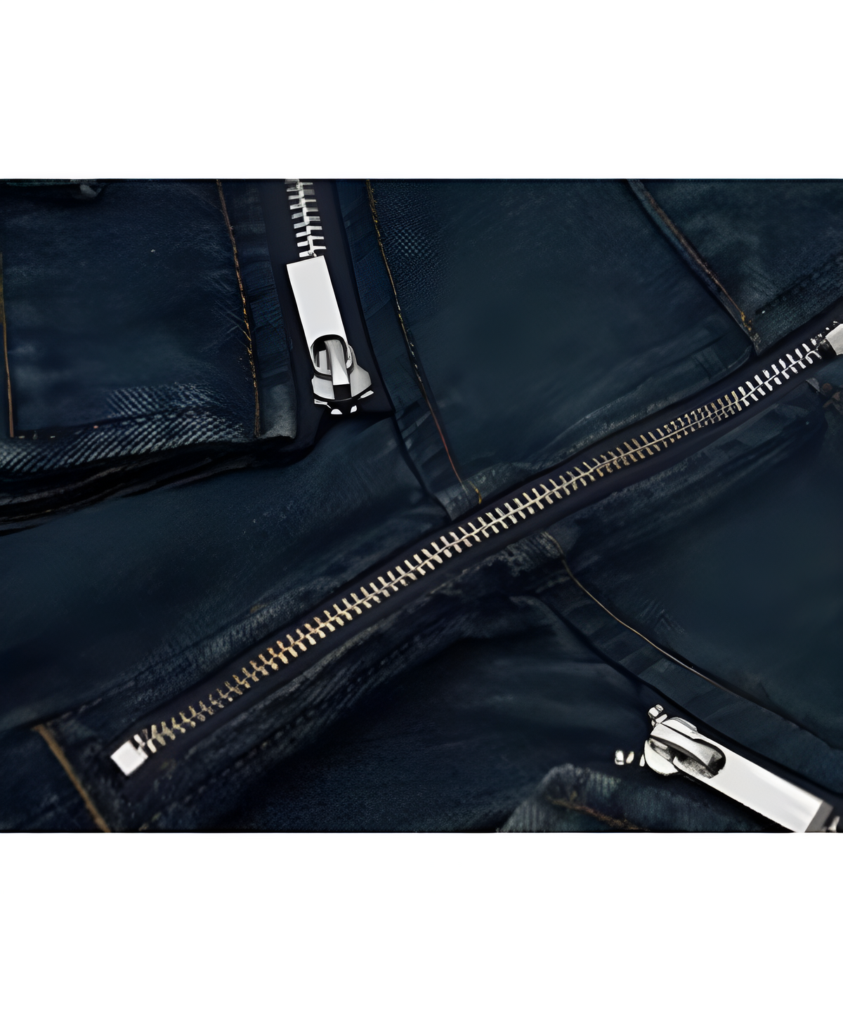 Pocket Layer Curve Pants