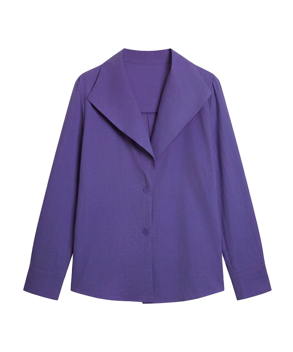 BA-1019 Purple blouse