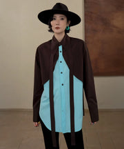 Blue & Brown