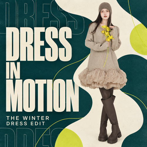 DRESS IN MOTION — THE WINTER DRESS EDIT