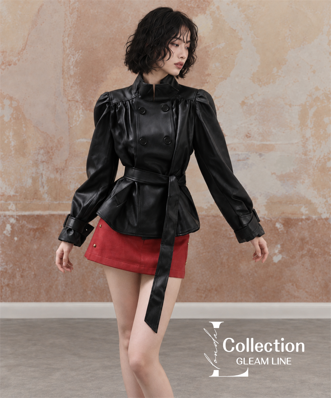 Veyra Belted Jacket - Black, image 3