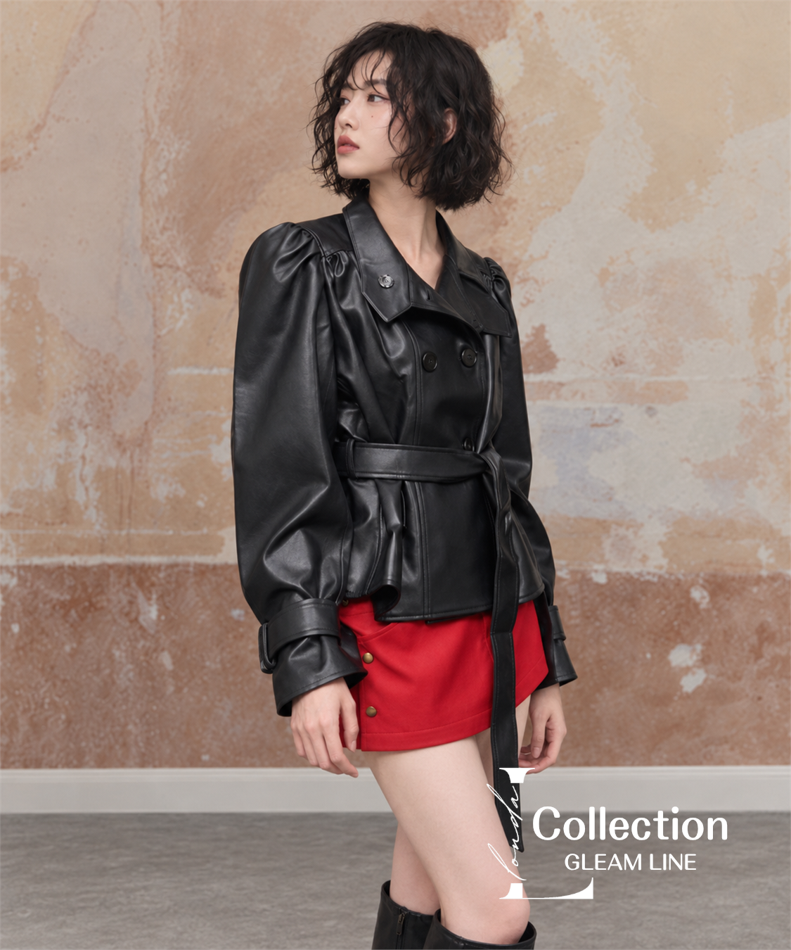 Veyra Belted Jacket - Black, image 4