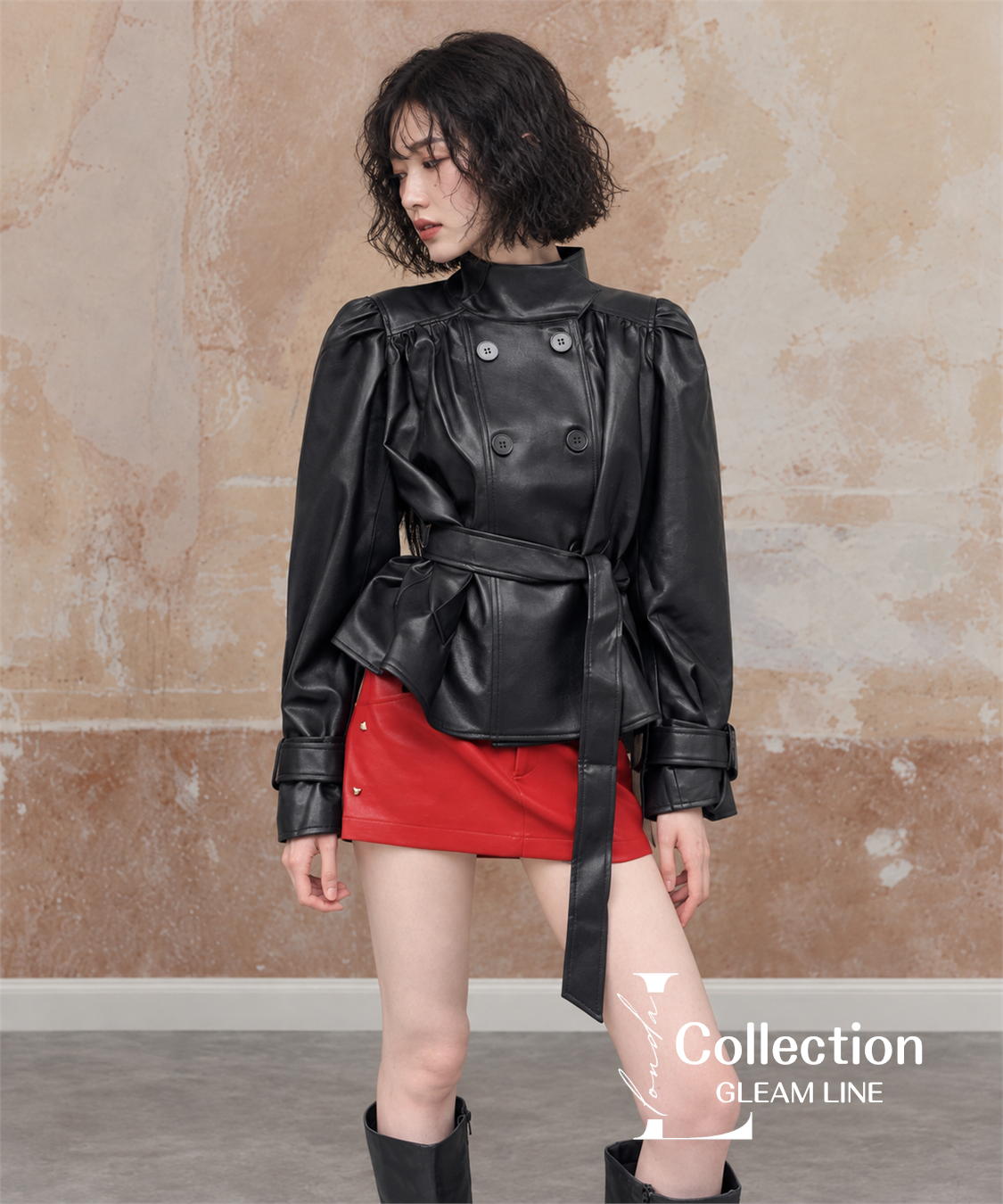 Veyra Belted Jacket - Black, image 8