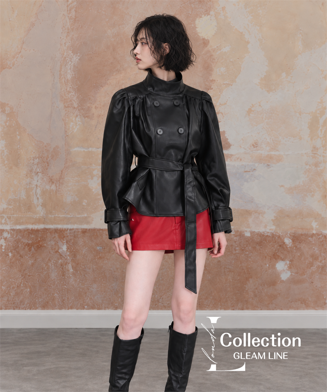 Veyra Belted Jacket - Black, image 9
