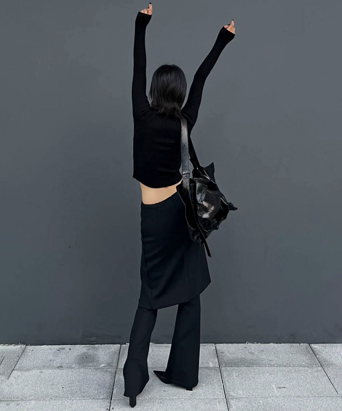 Faux Layered Pants
