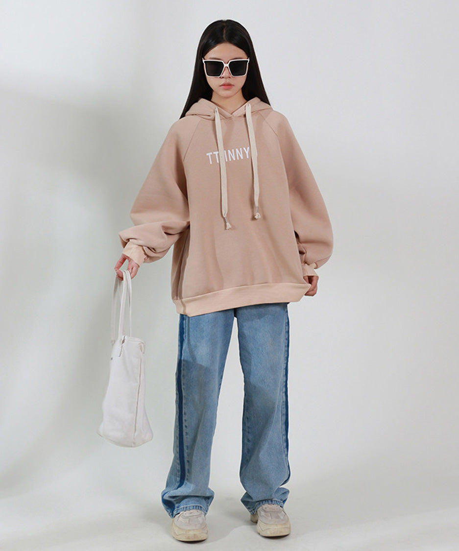 Soft Letter Oversized Hoodie
