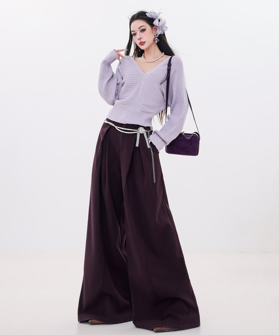 Bicolor Zip Top &amp; Skirt Co-ord
