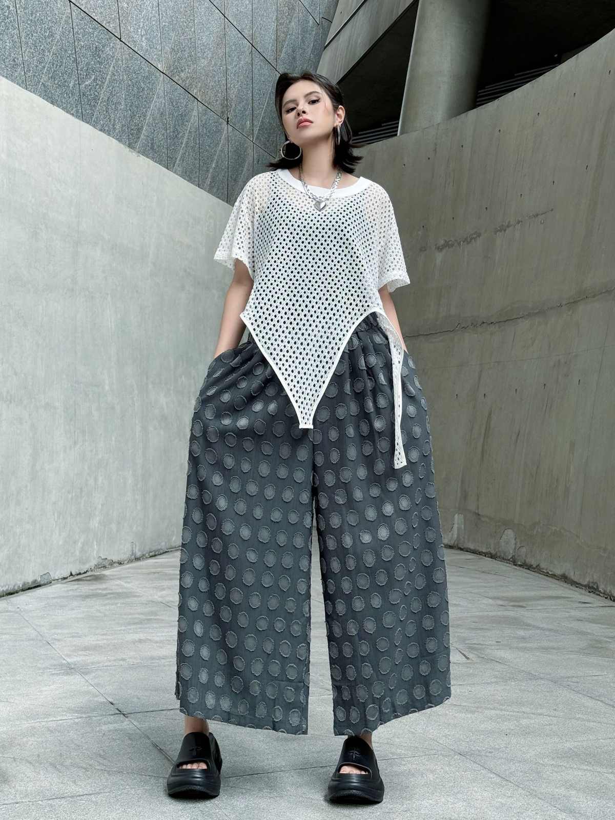 Dotshade Wide Pants