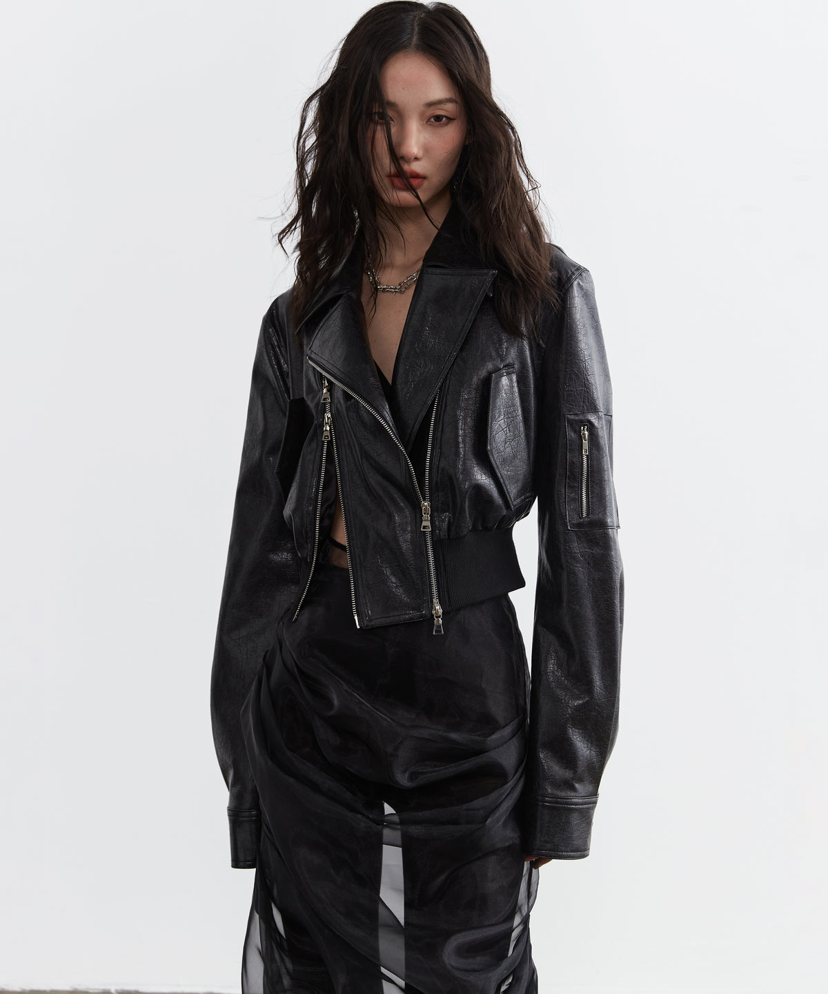 Structured Zip-up Jacket