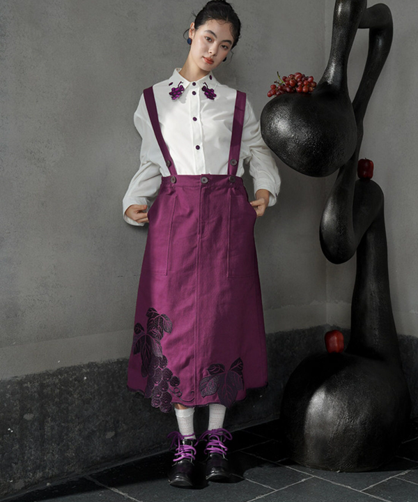 Vigne Suspender Skirt