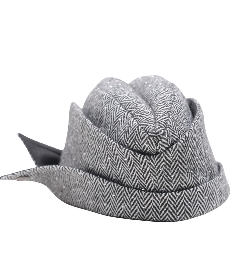Herringbone Fold Cap
