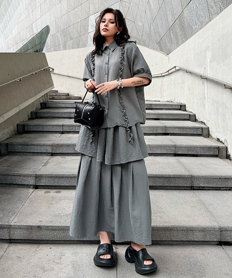 Ruffle Trim Set