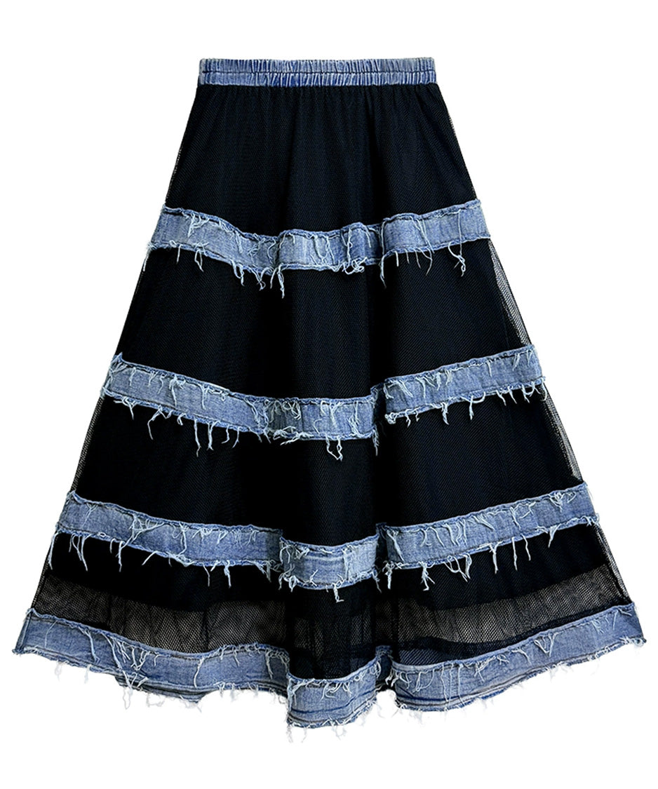 Fray Tier Skirt