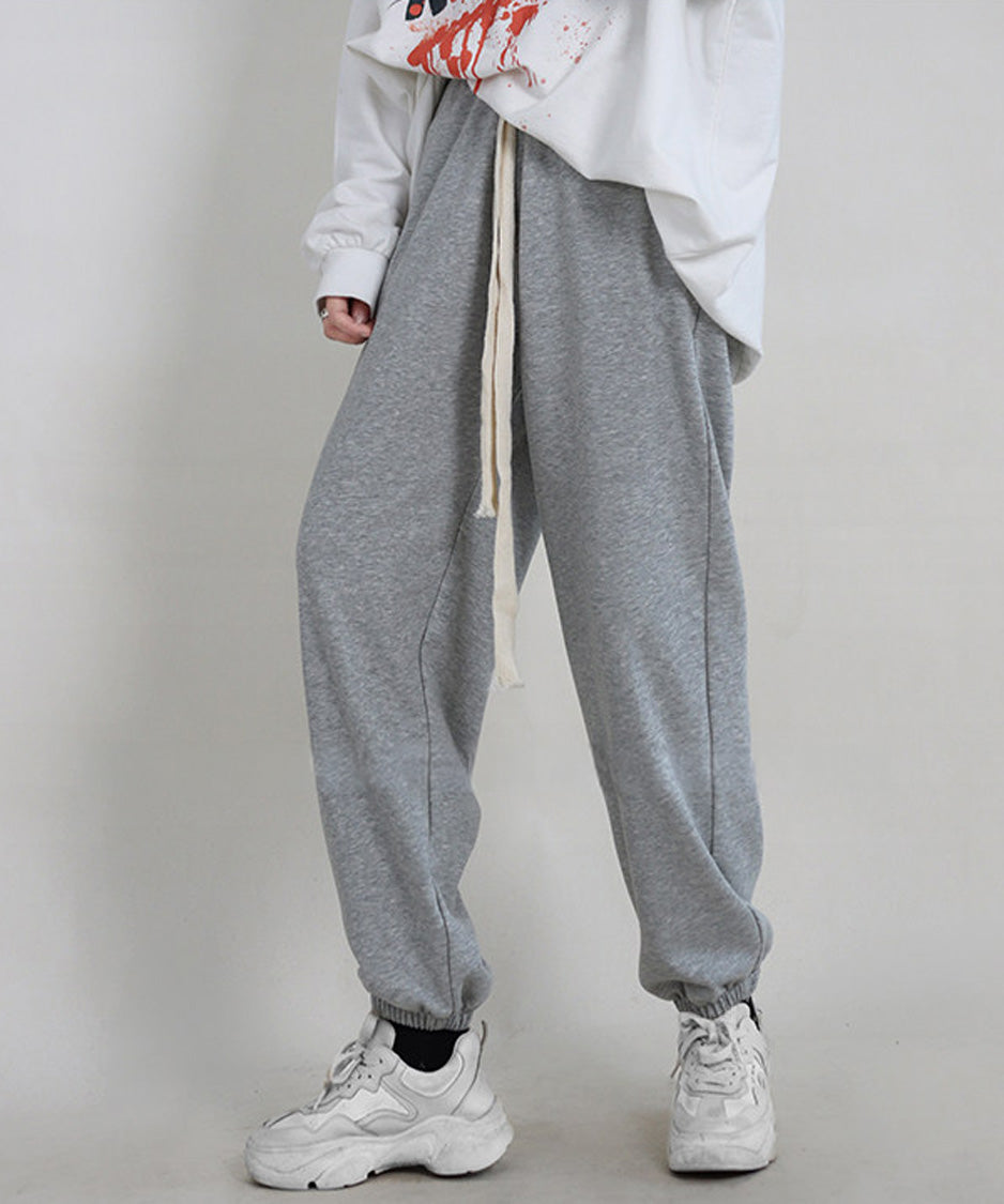 Long Cord Balloon Joggers