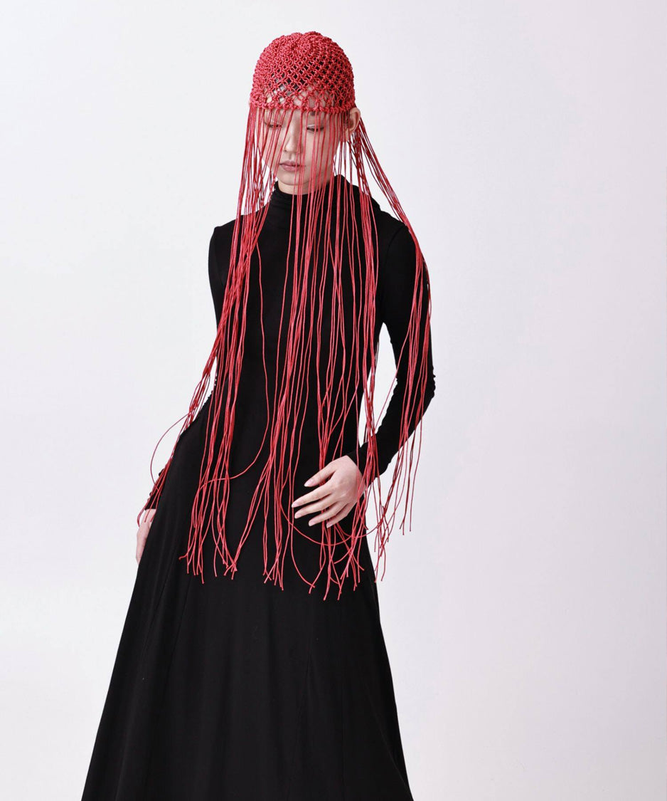 Cord Veil Cap