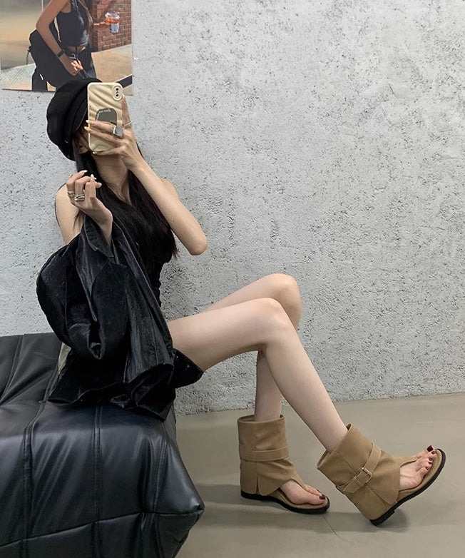 Soft Buckle Sandal Wraps