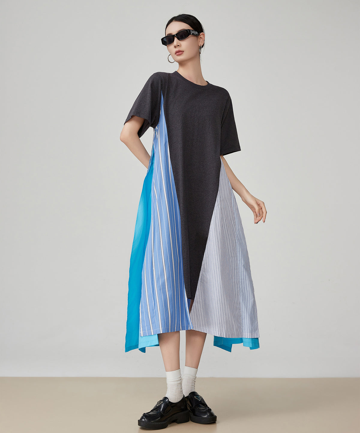 Composite Color Dress