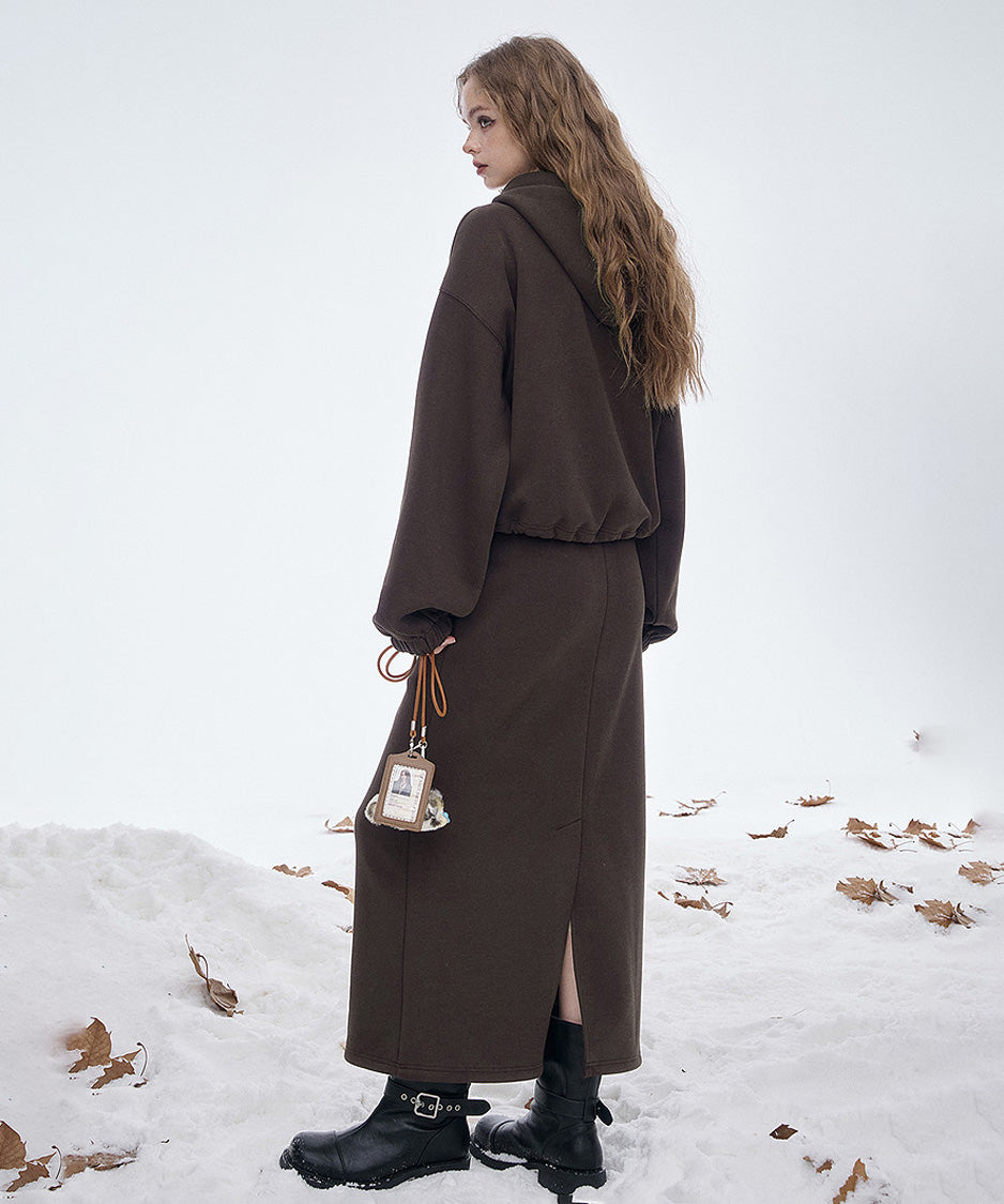 Orbit Hood Top＆Skirt Co-ord