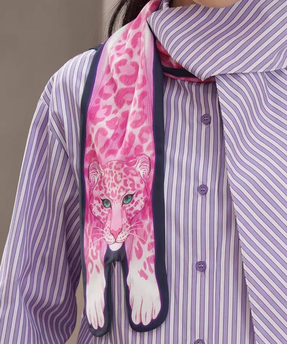 Panther Graphic Scarf