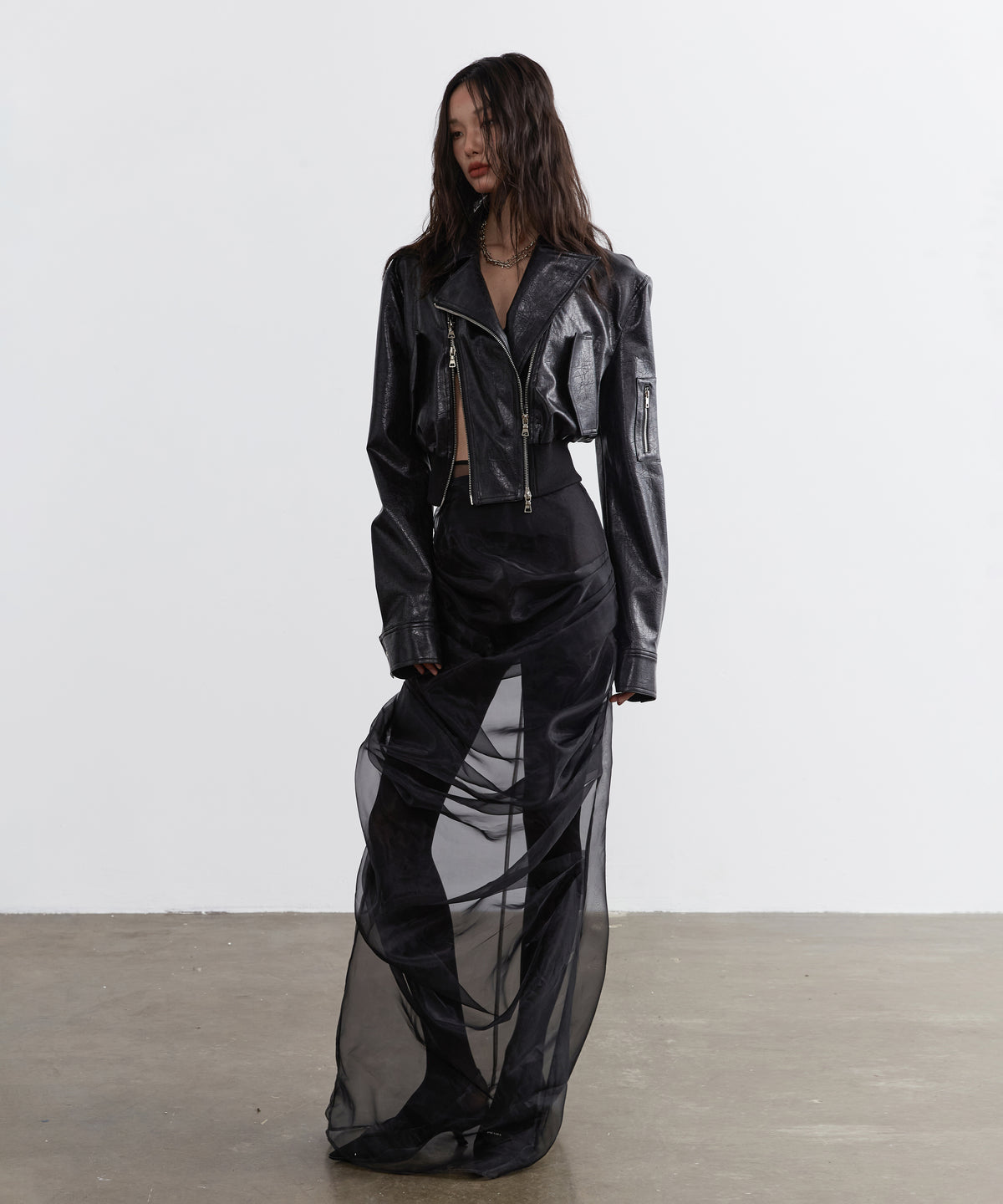 Structured Zip-up Jacket