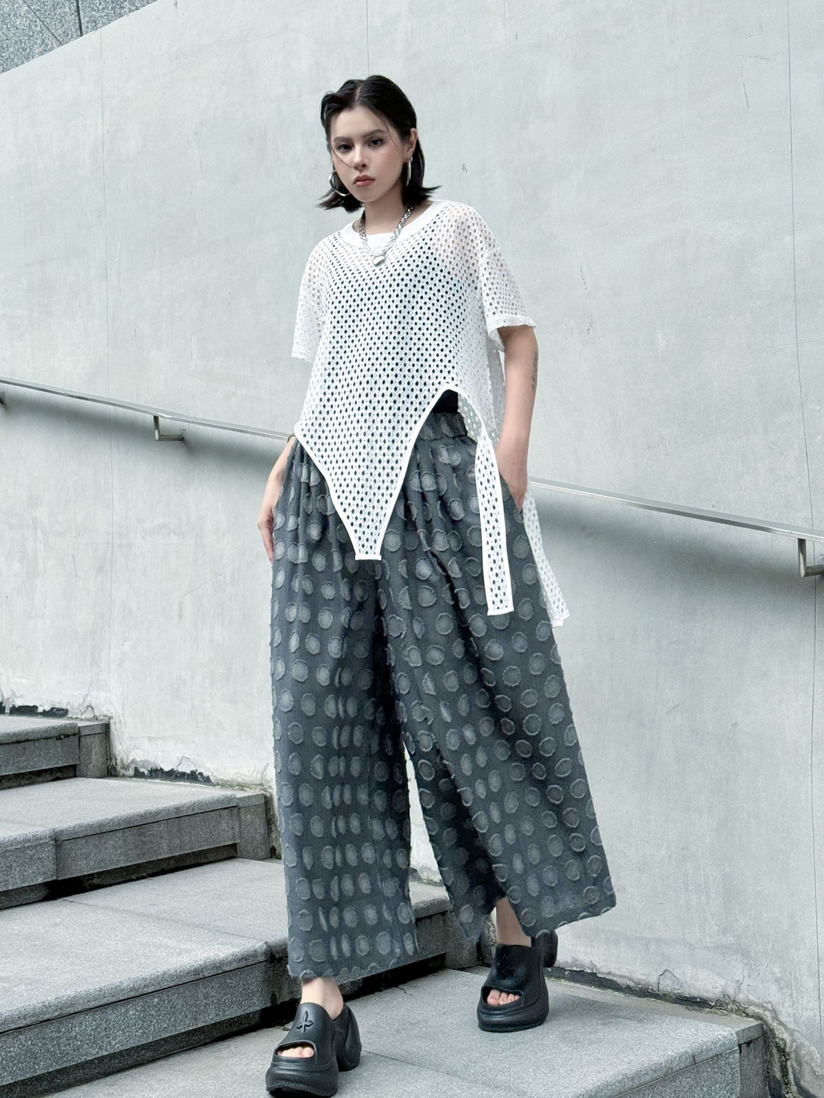 Dotshade Wide Pants