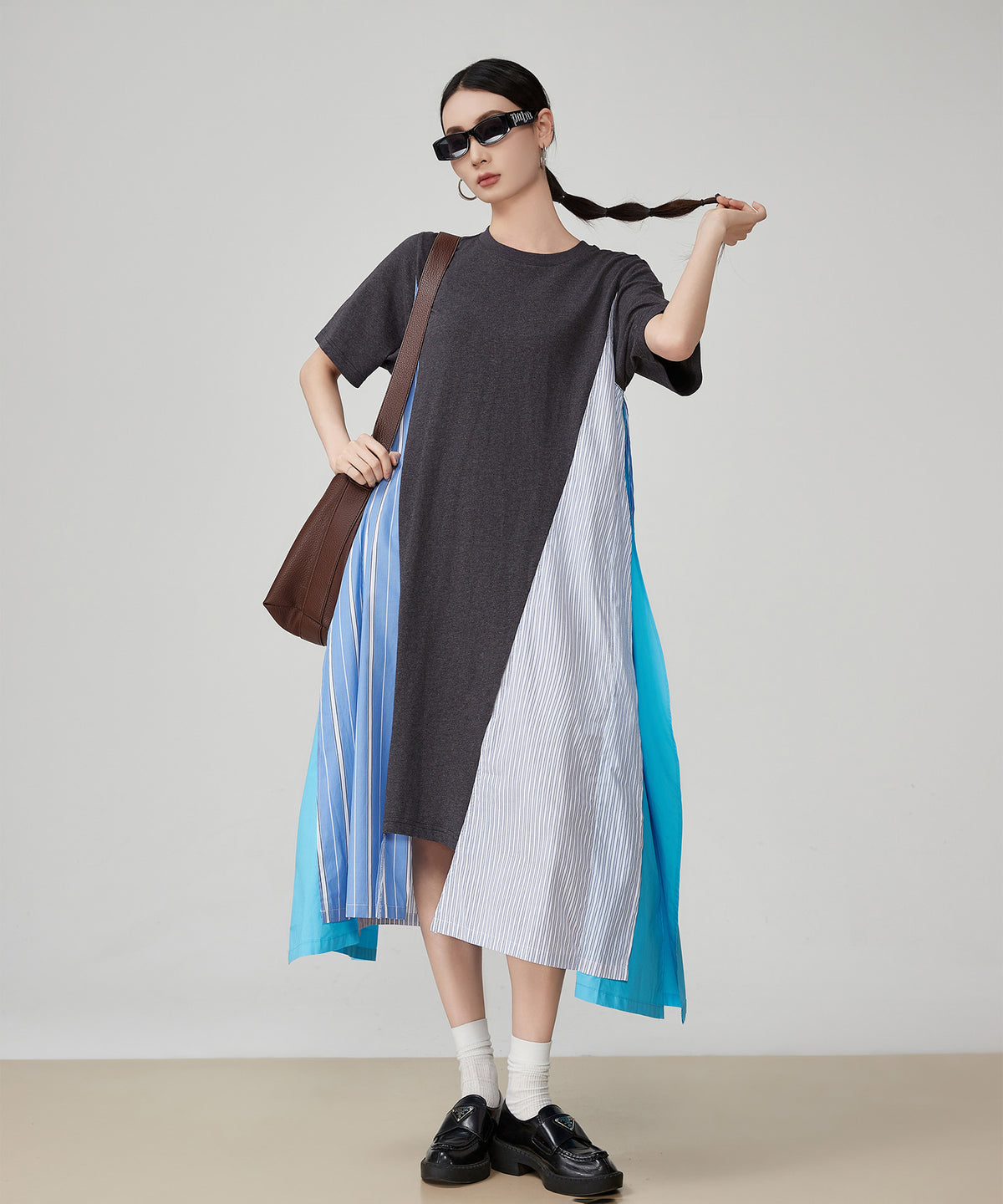 Composite Color Dress
