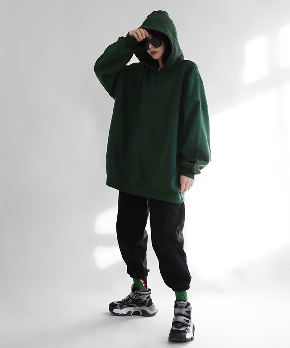 Relaxed Fleece Hoodie