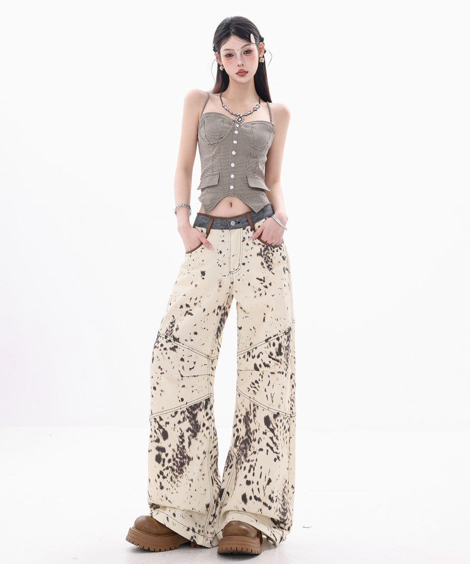 Bicolor Zip Top &amp; Skirt Co-ord