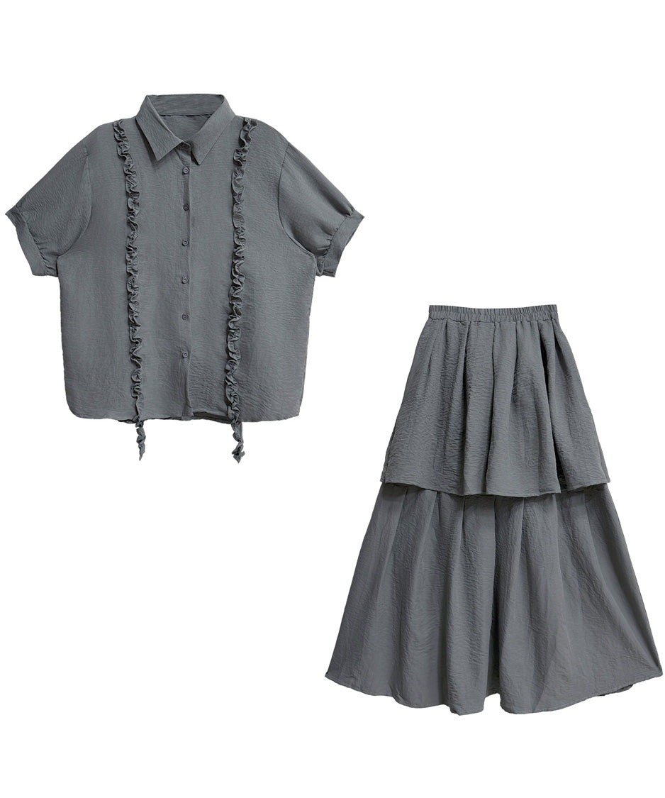 Ruffle Trim Set