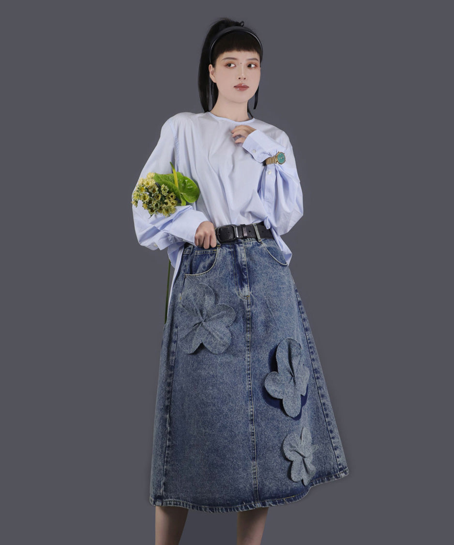 Solenne Arc Line Blouse